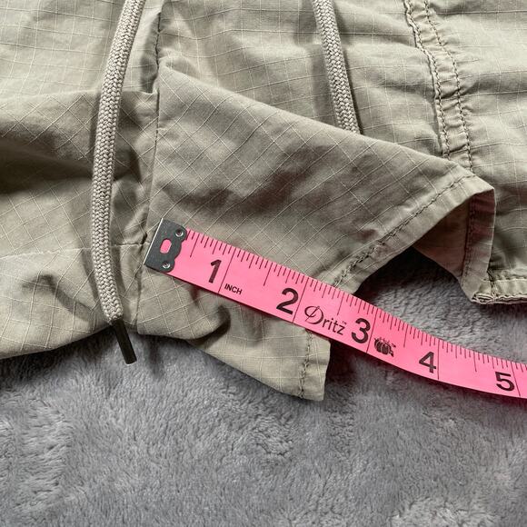 James Perse Shorts Womens Medium 2 Tan Ripstop Drawstring Pull On Casual Classic - Picture 6 of 7